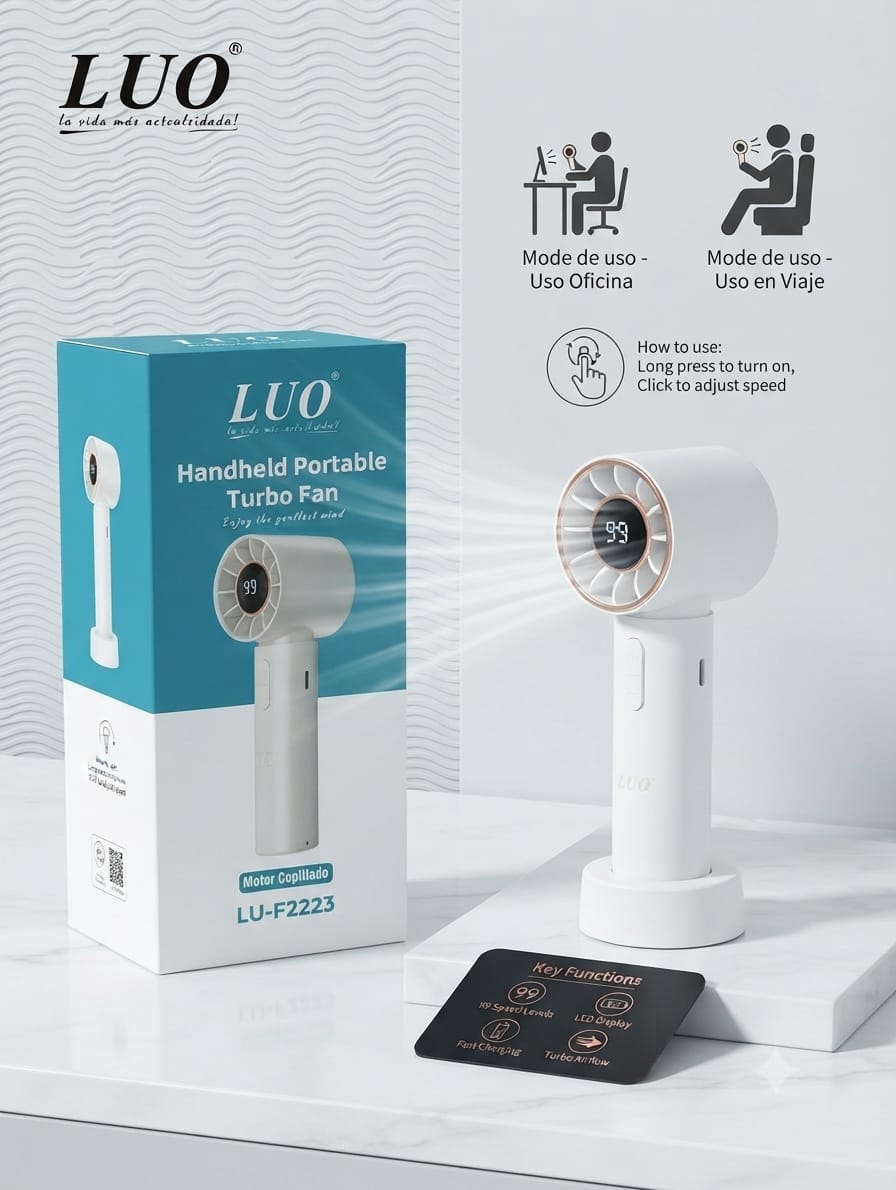 Ventilador Portátil de Mano