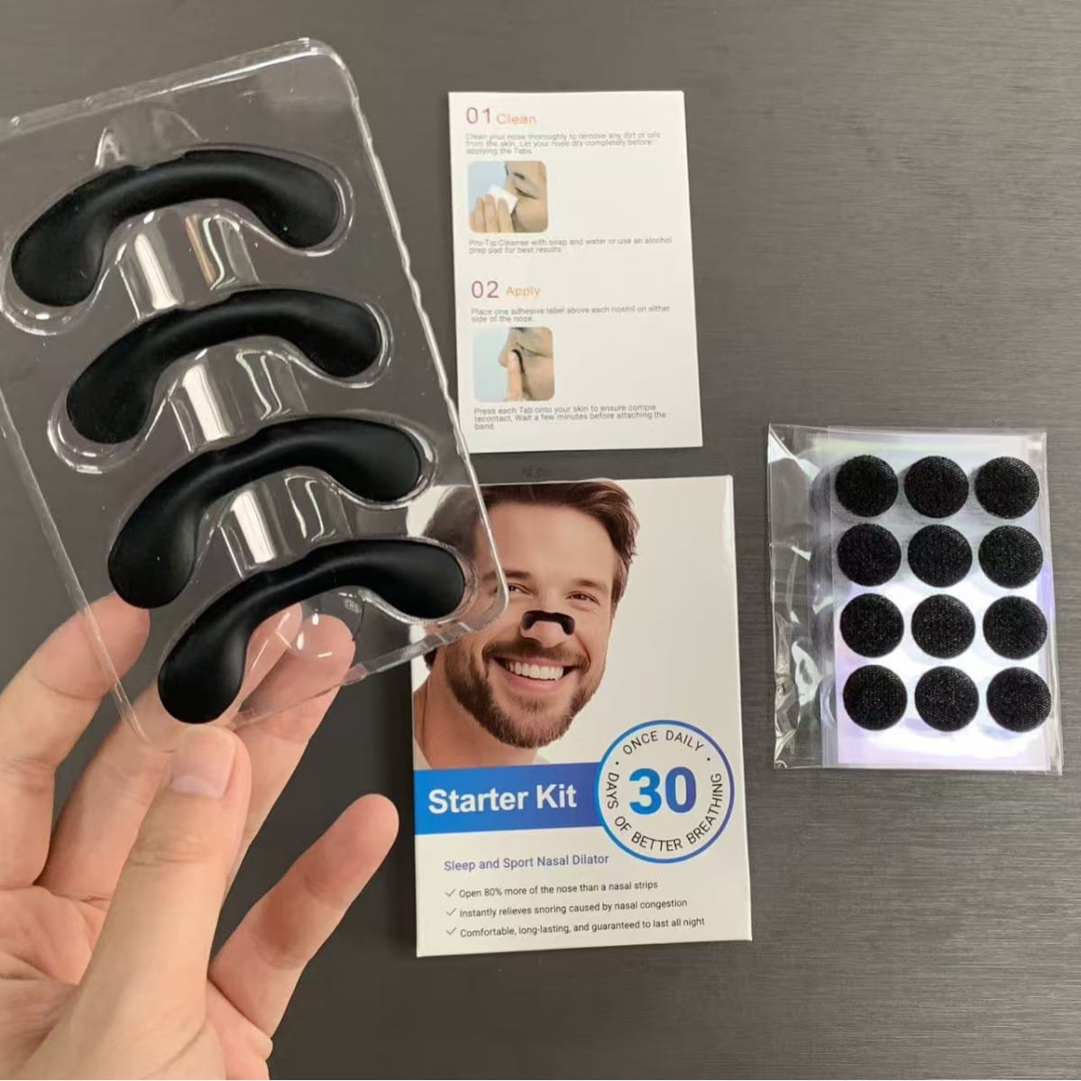 Dilatador Nasal Magnético